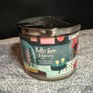 Bath & Body Works Butter Rum Eggnog Candle